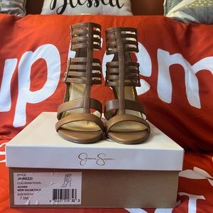 Jessica Simpson Acorn New Vachetta P Heels - 7 1/2